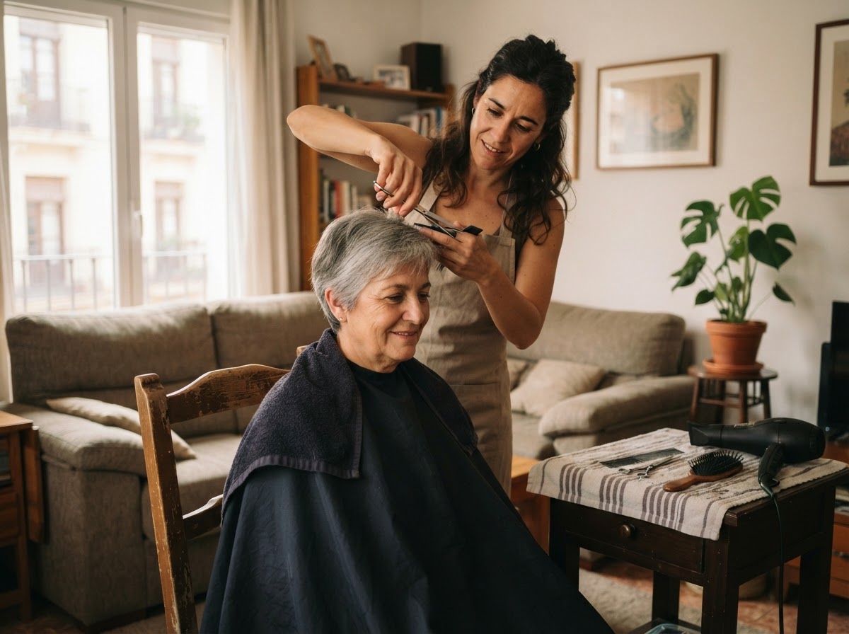 Peluquería a domicilio